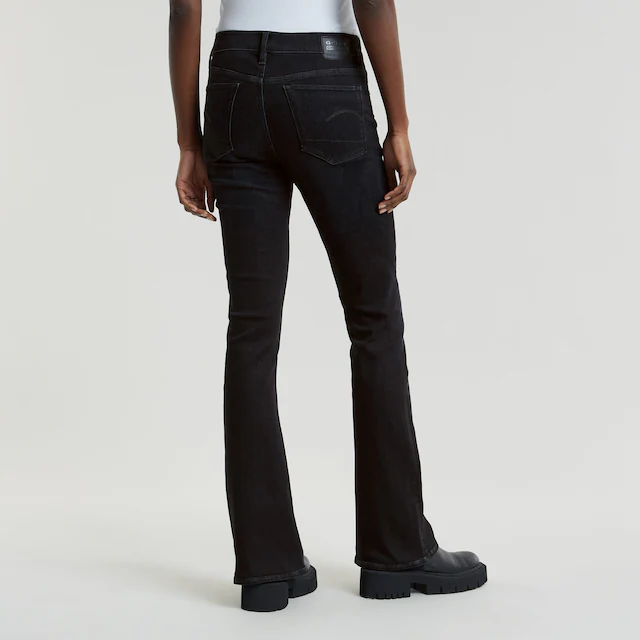 G-STAR Bootcut-Jeans »3301 Flare Wmn« aus Stretch-Denim