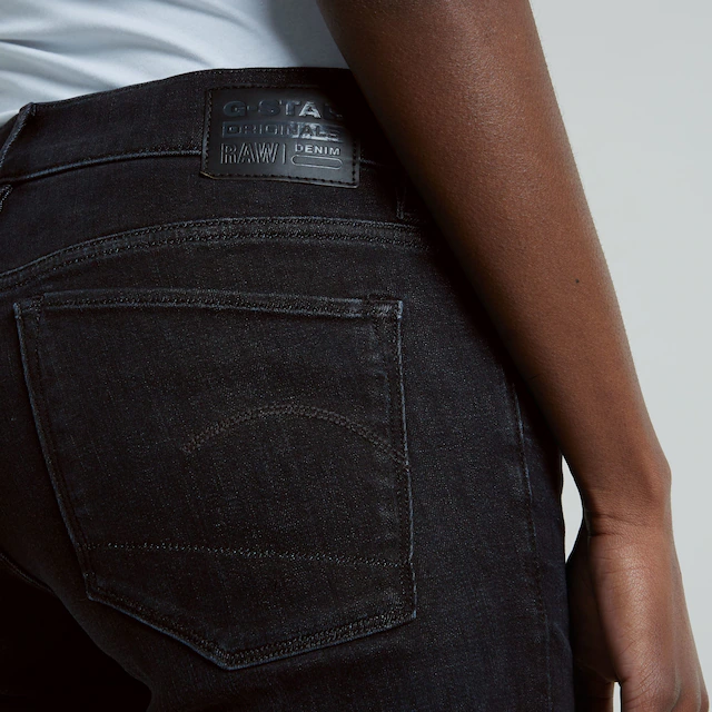 G-STAR Bootcut-Jeans »3301 Flare Wmn« aus Stretch-Denim