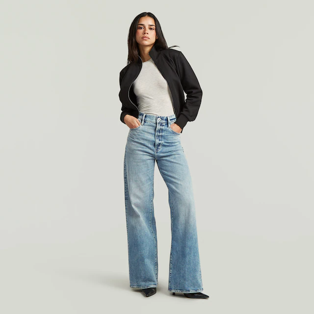 G-STAR Straight-Jeans »Strace Straight Wmn« im 5-Pocket-Stil