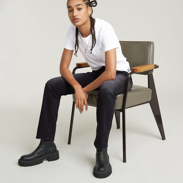 G-STAR Straight-Jeans »Strace Straight Wmn« im 5-Pocket-Stil