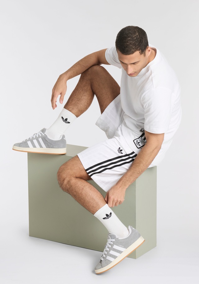 adidas Originals Sportsocken »TREFOIL CUSHION CREW, 3 PAAR« 3 Stk. tlg. für Erwachsene, 3er-Pack, mit Logodruck, wadenlang