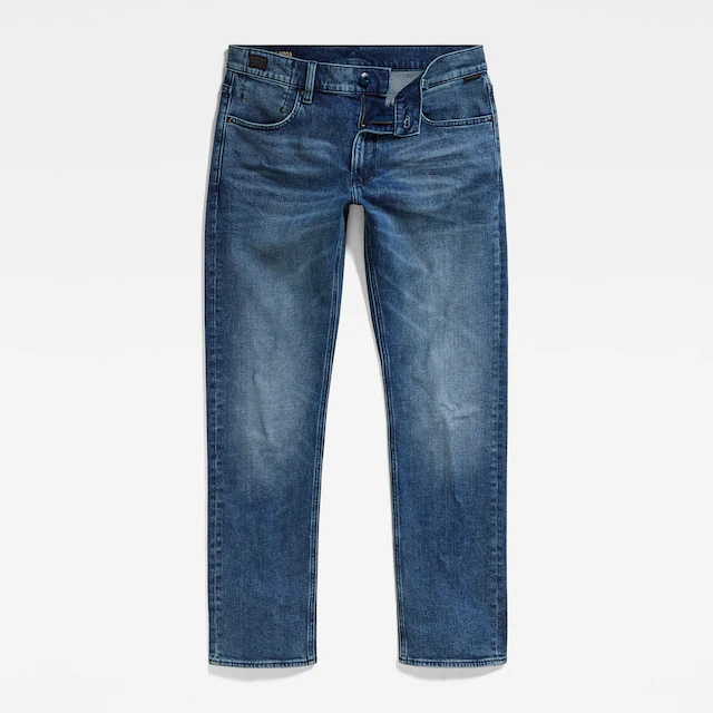 G-STAR Straight-Jeans »Mosa Straight« mit hellen Nähten