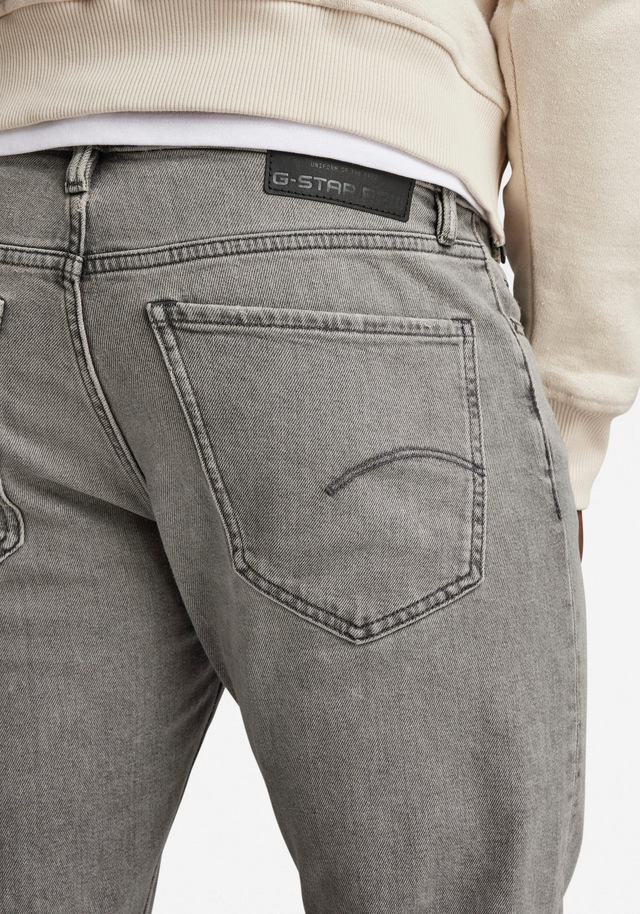 G-STAR Straight-Jeans »Mosa Straight« mit hellen Nähten