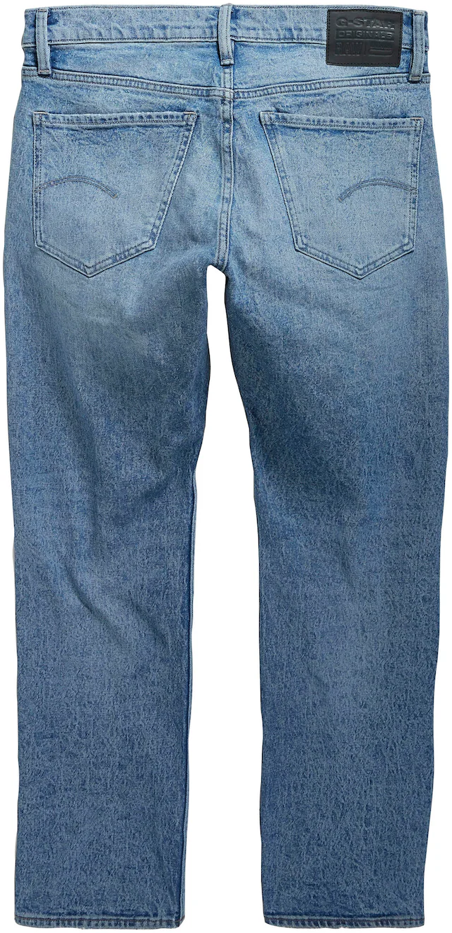 G-STAR Straight-Jeans »Mosa Straight« mit hellen Nähten