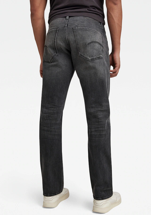 G-STAR Straight-Jeans »Mosa Straight« mit hellen Nähten