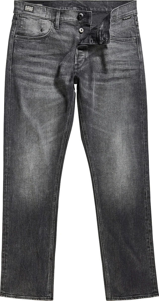 G-STAR Straight-Jeans »Mosa Straight« mit hellen Nähten