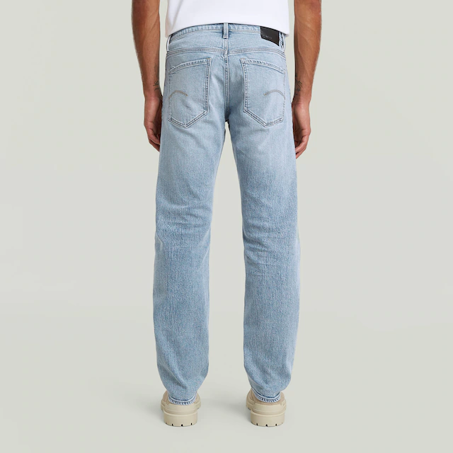 G-STAR Straight-Jeans »Mosa Straight« mit hellen Nähten