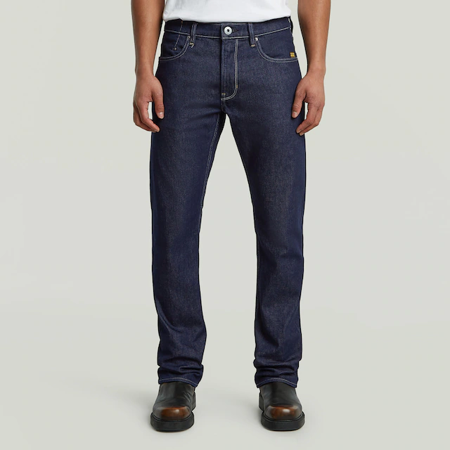 G-STAR Straight-Jeans »Mosa Straight« mit hellen Nähten