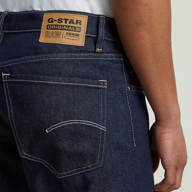 G-STAR Straight-Jeans »Mosa Straight« mit hellen Nähten