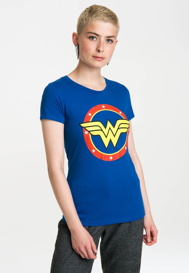 LOGOSHIRT T-Shirt »Wonder Woman Circle Logo« mit lizenziertem Print