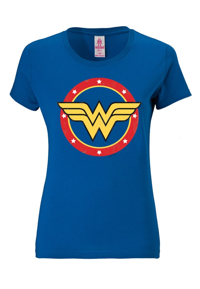 LOGOSHIRT T-Shirt »Wonder Woman Circle Logo« mit lizenziertem Print