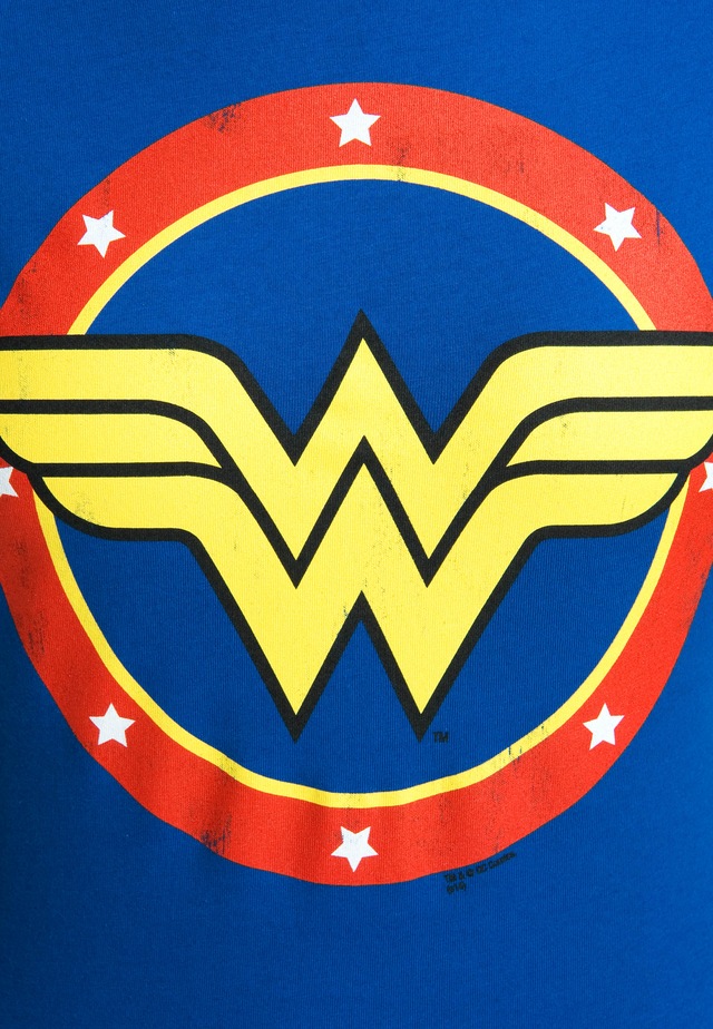 LOGOSHIRT T-Shirt »Wonder Woman Circle Logo« mit lizenziertem Print