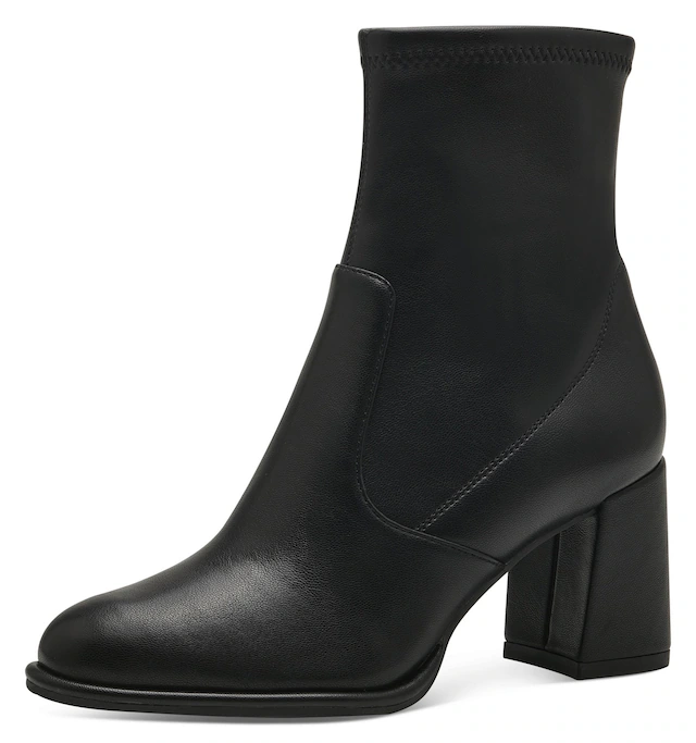 Tamaris Stiefelette Ankleboots, Businessboots, mit 7,5-cm-Blockbsatz