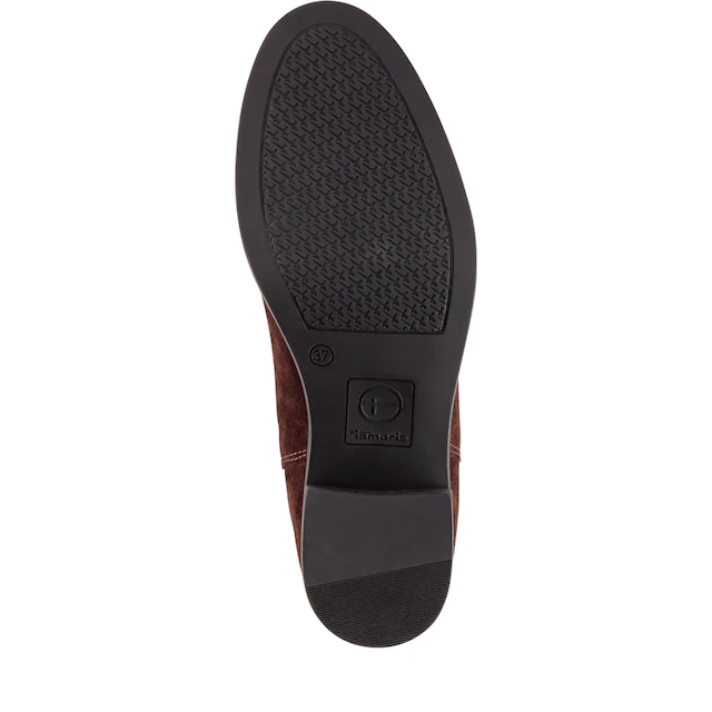 Tamaris Chelseaboots Blockabsatz, Stiefelette, Businessschuh in schmaler Form