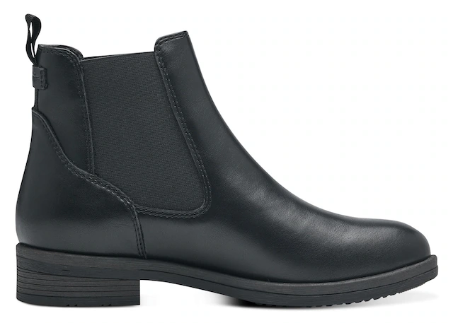 Tamaris Chelseaboots Stiefelette, Businessschuh mit beidseitigem Stretcheinsatz