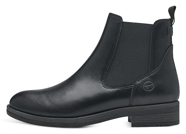Tamaris Chelseaboots Stiefelette, Businessschuh mit beidseitigem Stretcheinsatz