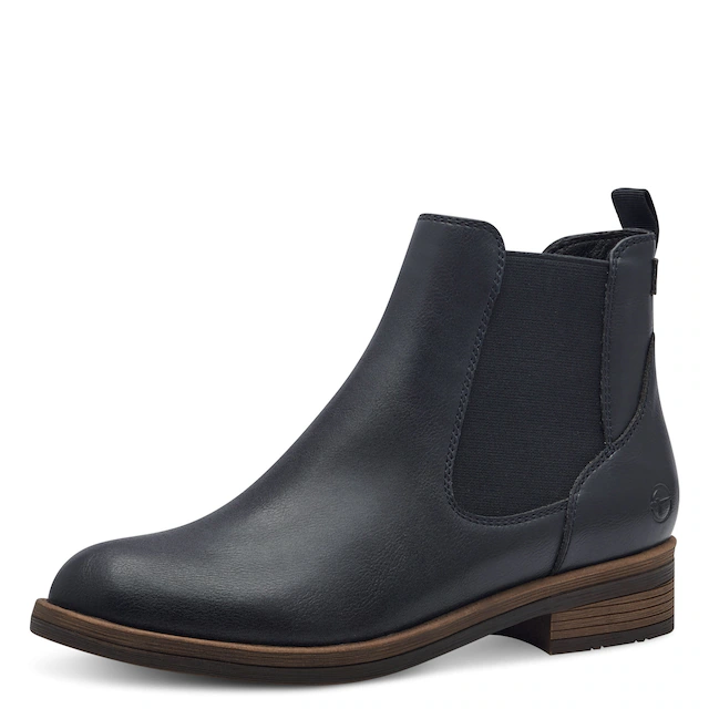 Tamaris Chelseaboots Stiefelette, Businessschuh mit beidseitigem Stretcheinsatz