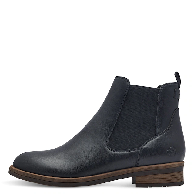 Tamaris Chelseaboots Stiefelette, Businessschuh mit beidseitigem Stretcheinsatz