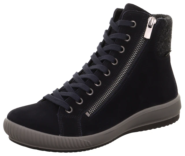 Legero Schnürboots »TANARO 5.0« High Top-Sneaker mit zusätzlichem Reißverschluss