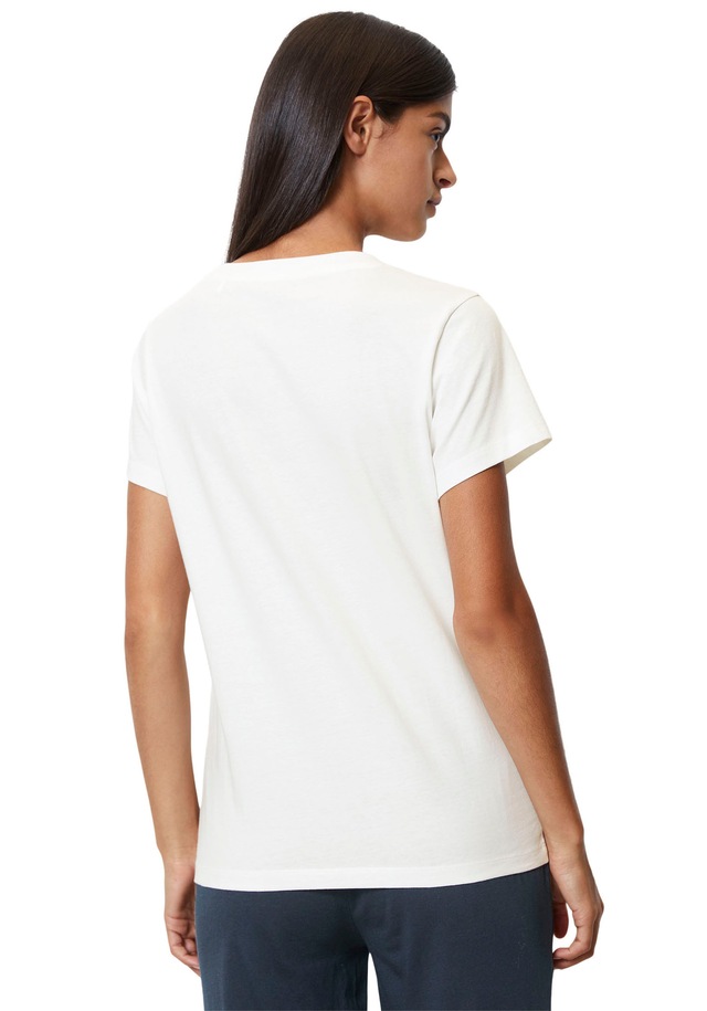 Marc O'Polo Unterziehshirt »Mix & Match Cotton-Woven« mit Logoprint auf der Brust