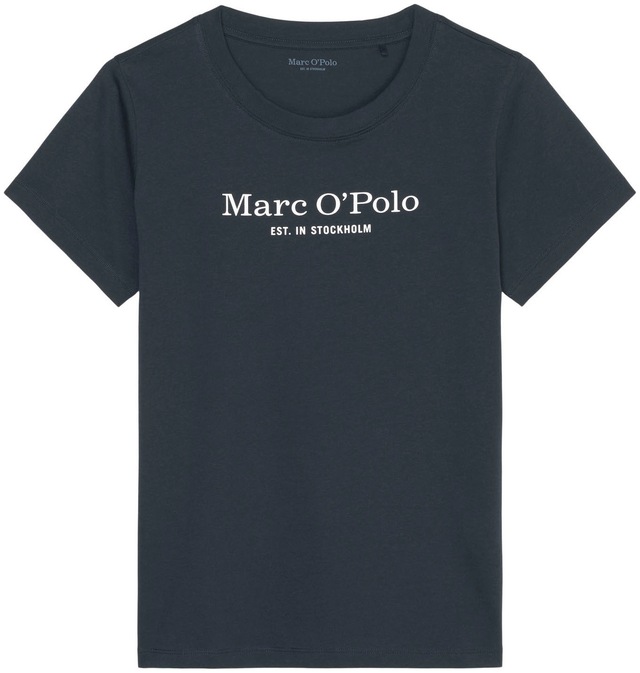 Marc O'Polo Unterziehshirt »Mix & Match Cotton-Woven« mit Logoprint auf der Brust