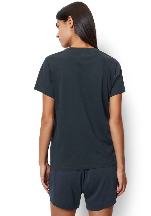 Marc O'Polo Unterziehshirt »Mix & Match Cotton-Woven« mit Logoprint auf der Brust