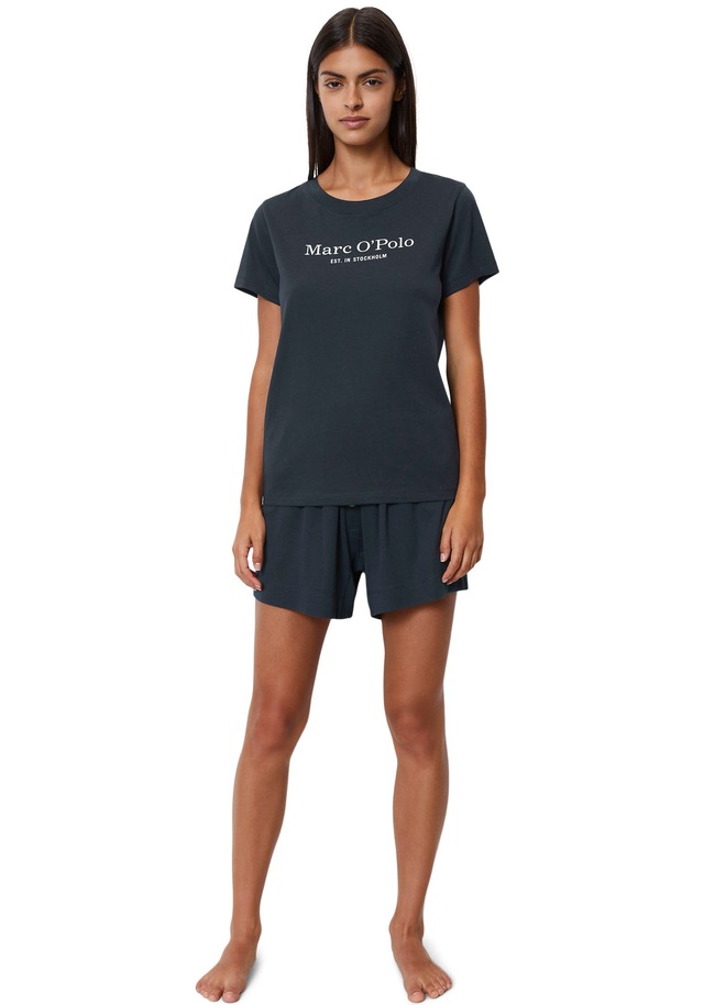 Marc O'Polo Unterziehshirt »Mix & Match Cotton-Woven« mit Logoprint auf der Brust