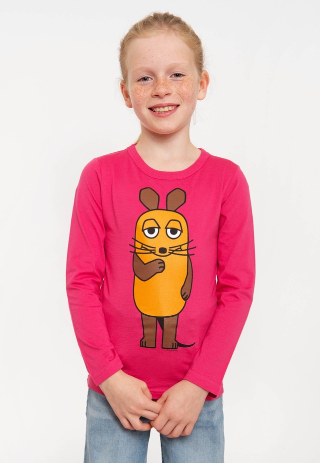 LOGOSHIRT Langarmshirt »Die Sendung mit der Maus - Die Maus« mit coolem Print