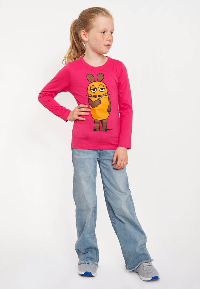 LOGOSHIRT Langarmshirt »Die Sendung mit der Maus - Die Maus« mit coolem Print
