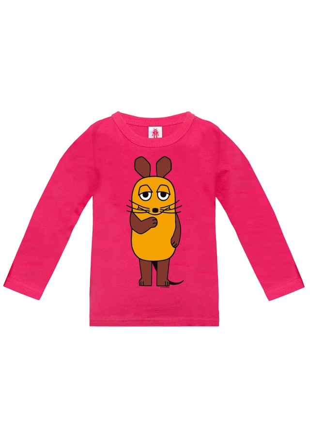 LOGOSHIRT Langarmshirt »Die Sendung mit der Maus - Die Maus« mit coolem Print