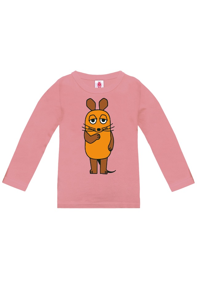 LOGOSHIRT Langarmshirt »Die Sendung mit der Maus - Die Maus« mit coolem Print