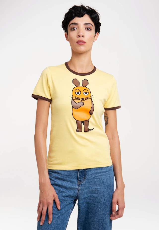 LOGOSHIRT T-Shirt »Die Sendung mit der Maus - Die Maus« mit lizenziertem Print