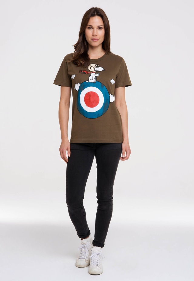 LOGOSHIRT T-Shirt »Peanuts - Snoopy« mit lizenziertem Print