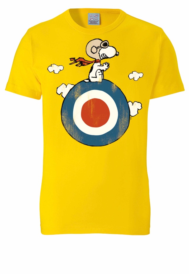 LOGOSHIRT T-Shirt »Peanuts - Snoopy Pilot« mit lizenziertem Print