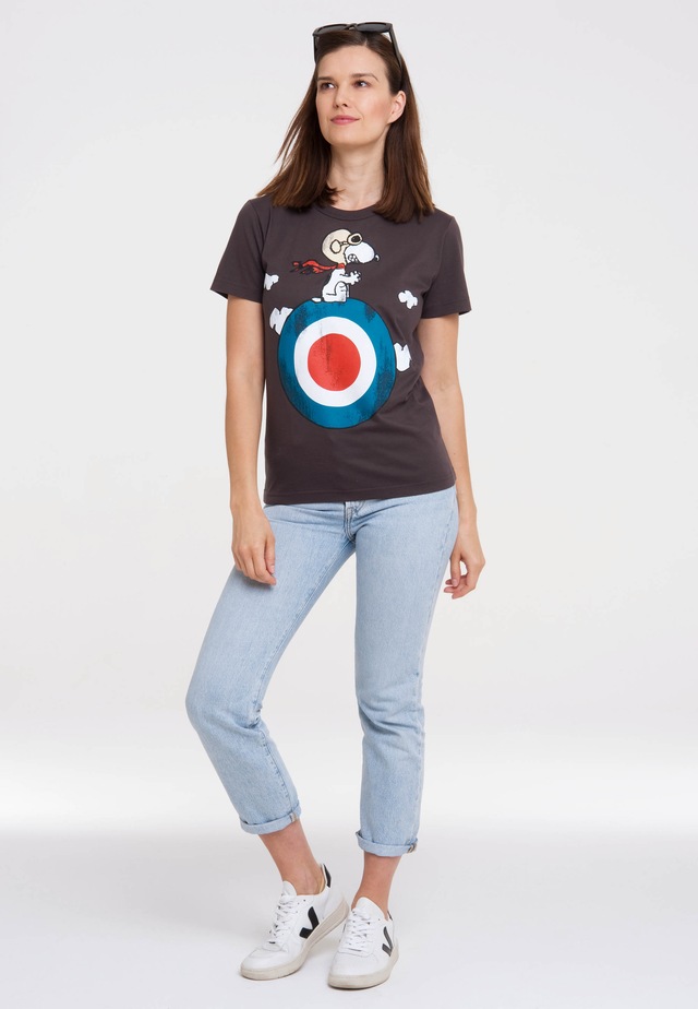 LOGOSHIRT T-Shirt »Peanuts - Snoopy« mit lizenziertem Print