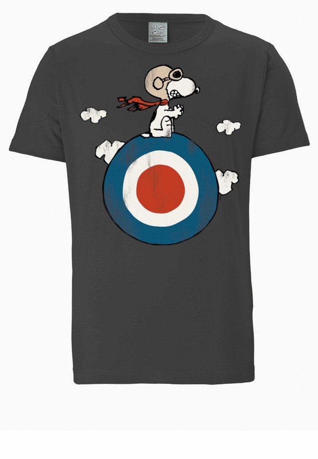 LOGOSHIRT T-Shirt »Peanuts - Snoopy Pilot« mit lizenziertem Print
