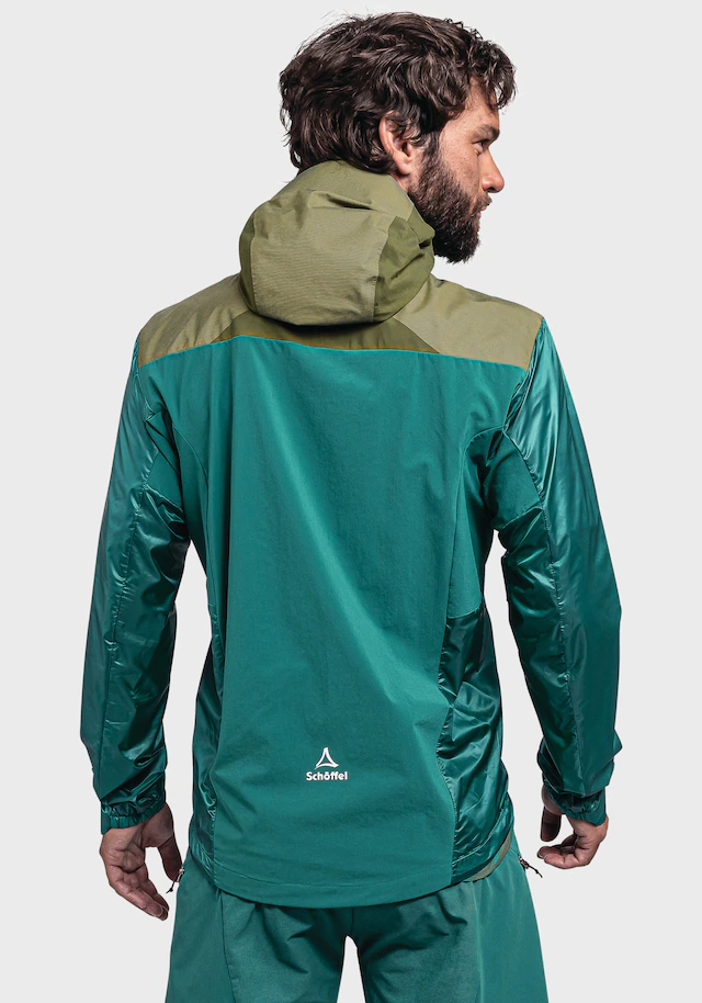 Schöffel Outdoorjacke »Hybrid Jkt Flow Trail M« mit Kapuze
