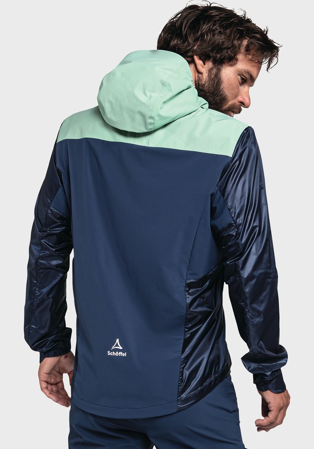 Schöffel Outdoorjacke »Hybrid Jkt Flow Trail M« mit Kapuze