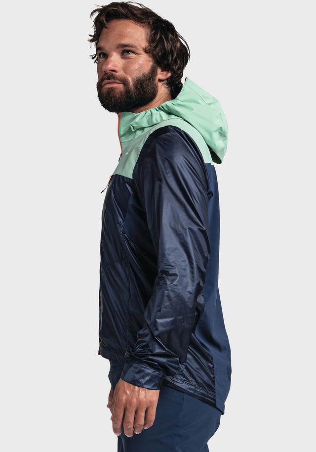 Schöffel Outdoorjacke »Hybrid Jkt Flow Trail M« mit Kapuze
