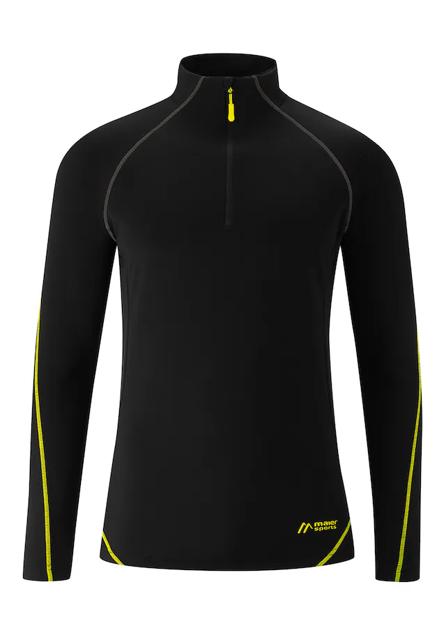 Maier Sports Funktionsshirt »Roger« funktionaler Herren Midlayer für Outdoor Touren und Ausflüge