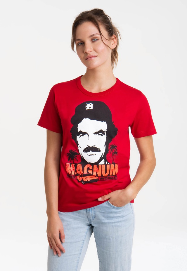 LOGOSHIRT T-Shirt »Magnum« mit coolem Print