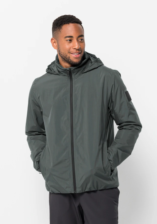 Jack Wolfskin Outdoorjacke »TEXTOR JKT M« mit Kapuze mit isolierter Ausstattung, atmungsaktiv, wasserdicht, winddicht