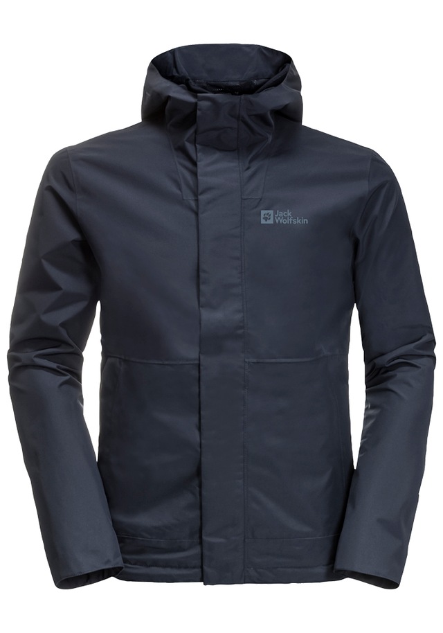 Jack Wolfskin Outdoorjacke »BAYDREAM JACKET M« mit Kapuze mit Kapuze, atmungsaktiv, winddicht, wasserdicht