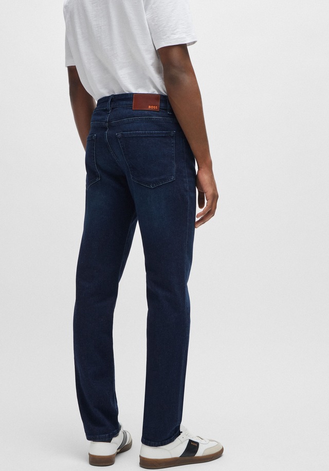 BOSS ORANGE Straight-Jeans »Re Maine Stretch Denim« Regular Gerades Bein Mittlere Leibhöhe