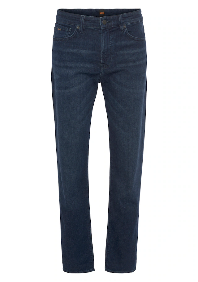 BOSS ORANGE Straight-Jeans »Re Maine Stretch Denim« Regular Gerades Bein Mittlere Leibhöhe