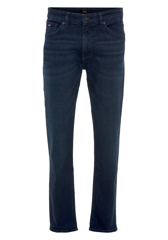 BOSS ORANGE Straight-Jeans »Re Maine Stretch Denim« Regular Gerades Bein Mittlere Leibhöhe