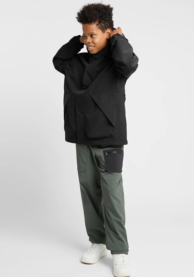 Jack Wolfskin Outdoorjacke »TEEN 2L JACKET Y« mit Kapuze mit Kapuze, für Jugendliche, atmungsaktiv, winddicht, wasserdicht