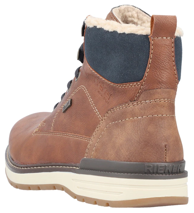 Rieker Winterboots Winterstiefelette, Schnürboots mit wasserabweisender riekerTEX-Membran