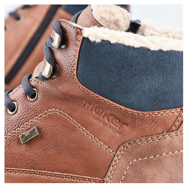 Rieker Winterboots Winterstiefelette, Schnürboots mit wasserabweisender riekerTEX-Membran