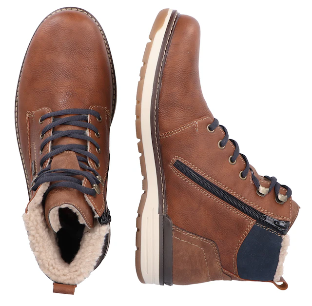 Rieker Winterboots Winterstiefelette, Schnürboots mit wasserabweisender riekerTEX-Membran